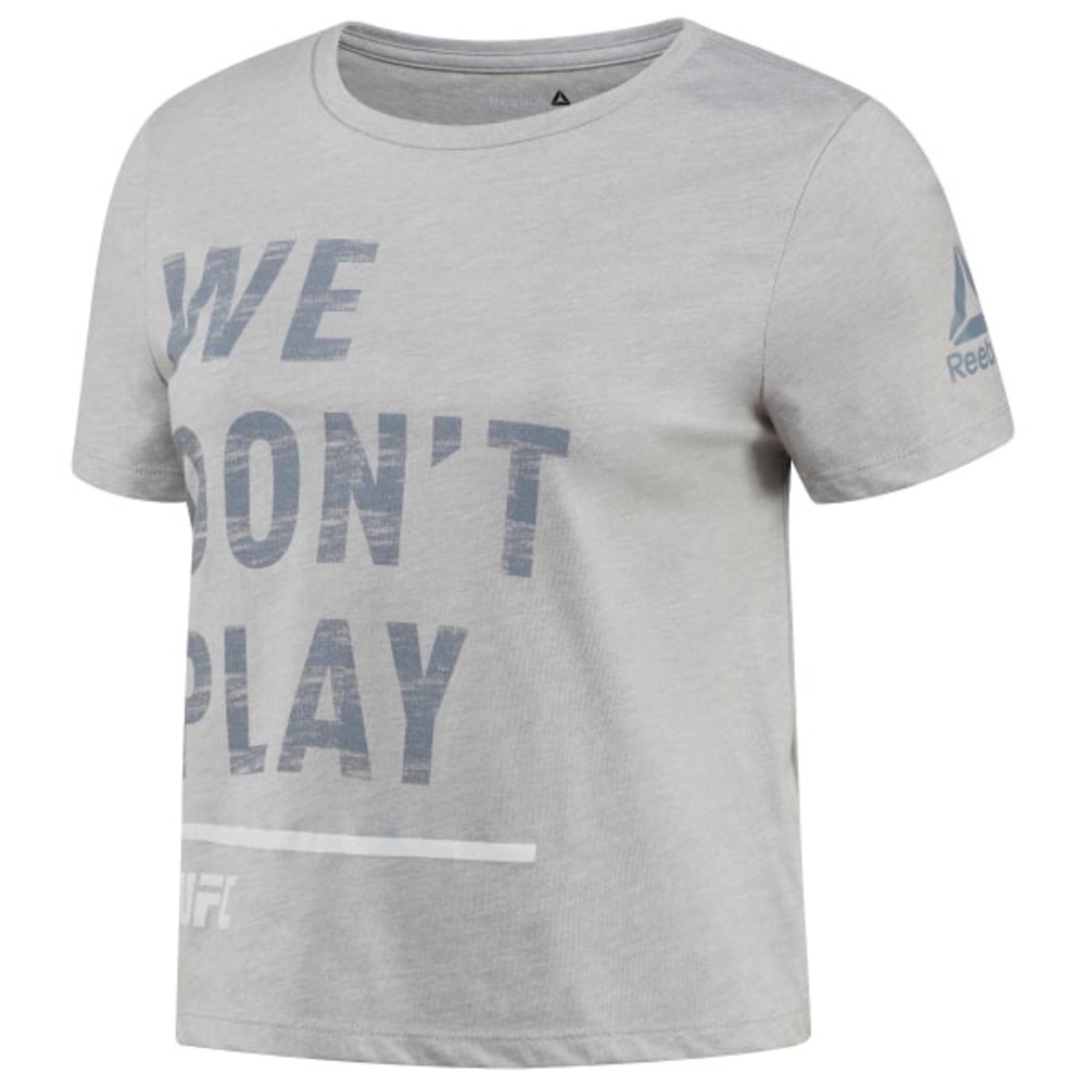 UFC ULTIMATE FAN LOGO CROPPED TEE